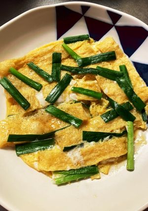 レンジで簡単！お皿１つで作る卵とじ-レシピのメイン写真