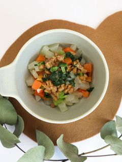 【離乳食完了期】カラフル納豆和え-レシピのメイン写真