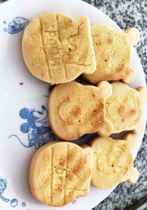 プーさん型で、ケーキ-レシピのメイン写真