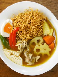 カレーあんかけ皿うどん-レシピのメイン写真