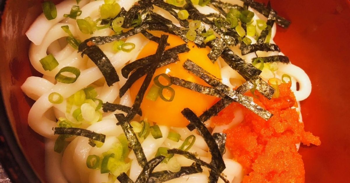 ☆明太釜玉うどん☆ by ☆栄養士のれしぴ☆ 【クックパッド】 簡単