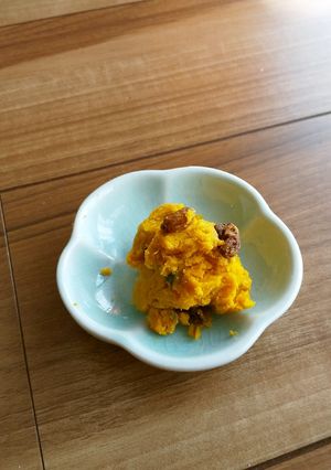 かぼちゃとココナッツオイルのサラダ-レシピのメイン写真