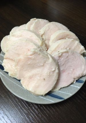 ヘルシーメニュー！柔らか簡単鶏ハムレシピ-レシピのメイン写真