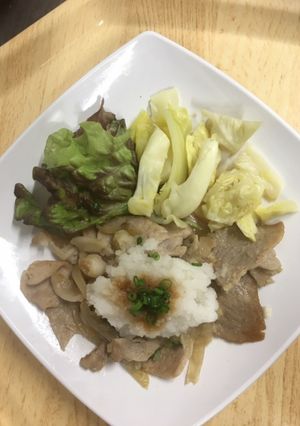 豚肉のおろしポン酢ソース-レシピのメイン写真