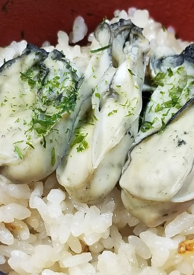 牡蠣の炊き込みごはん-レシピのメイン写真