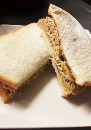 サバと大豆のオムサンド★-レシピのメイン写真