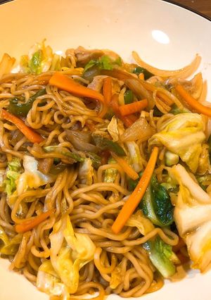 蜂蜜入り！？簡単・最強の焼きそば-レシピのメイン写真