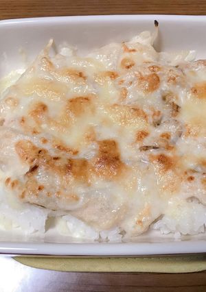 ホタテ入りたらこクリームドリア-レシピのメイン写真