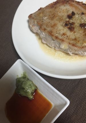 豚ロースのソテー わさび醤油が好き♡-レシピのメイン写真