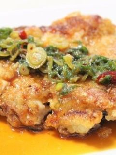 フライパンで簡単!揚げ焼き「油淋鶏」-レシピのメイン写真