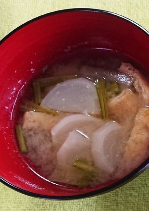 かぶのお味噌汁-レシピのメイン写真