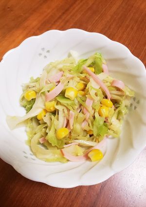 春キャベツのマヨソテー-レシピのメイン写真