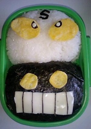 ■悪魔超人のお弁当■（キャラ弁）-レシピのメイン写真