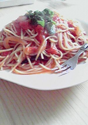 トマトが美味しいパスタ-レシピのメイン写真