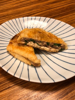 鷄にらの油揚げ包み-レシピのメイン写真