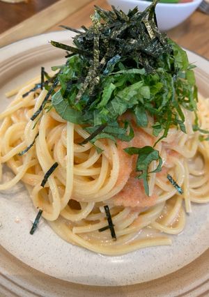 牛乳と麺つゆで！簡単めんたいパスタ♪-レシピのメイン写真