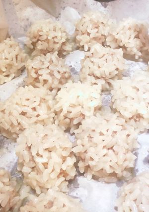 懐かしの味！肉団子のもち米蒸し-レシピのメイン写真
