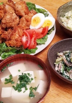 夕飯！鳥のから揚げ-レシピのメイン写真