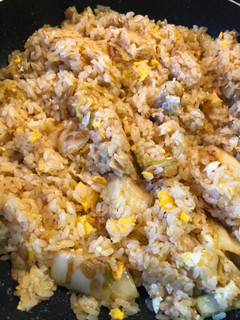 ツナマヨキムチ炒飯-レシピのメイン写真