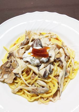 奈良漬けでコク☆ヨーグルトクリームパスタ-レシピのメイン写真