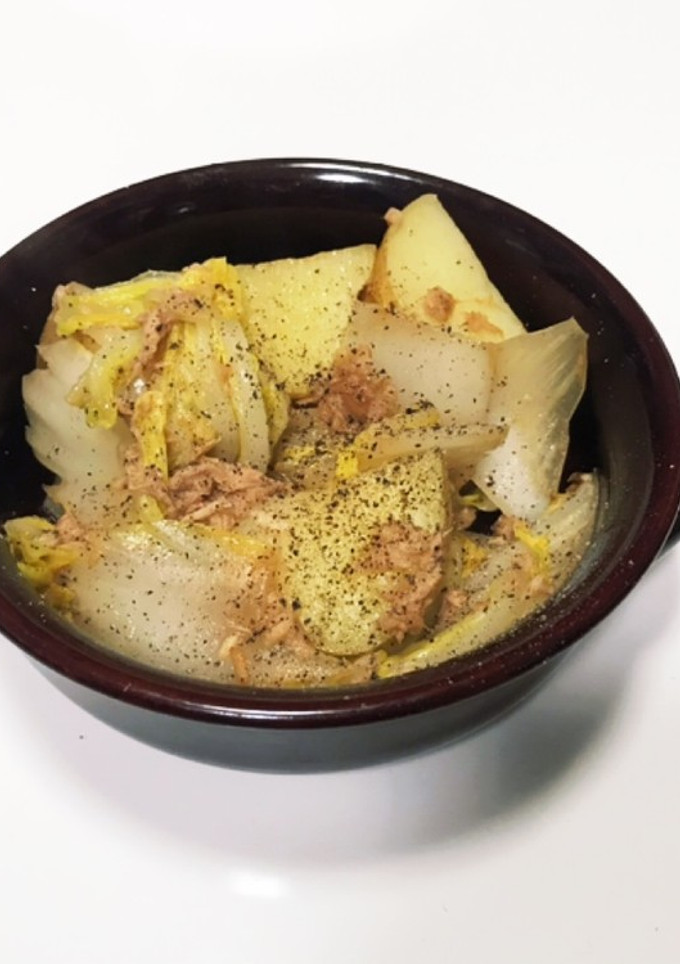ツナと白菜のマヨ炒め-レシピのメイン写真