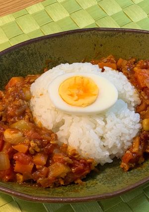 トマトキーマカレー-レシピのメイン写真
