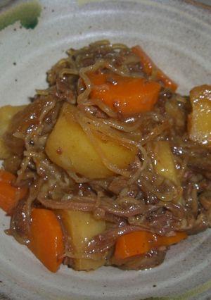 牛丼の素で簡単肉じゃが♪-レシピのメイン写真