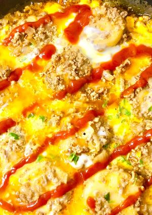 お正月のお餅をいただきました-レシピのメイン写真