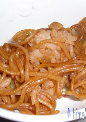 これでいいのか???　そば飯-レシピのメイン写真