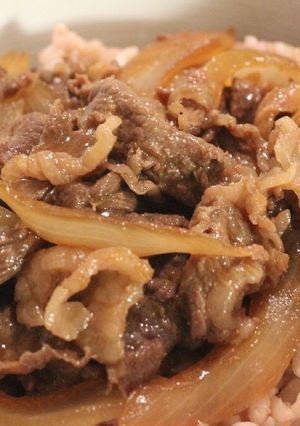 味醂が効いてる！うまみ牛丼-レシピのメイン写真