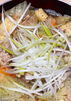鶏モモ肉とキャベツのだし煮-レシピのメイン写真