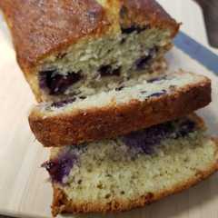 รูปของ ブルーベリーとココナッツのパウンドケーキ