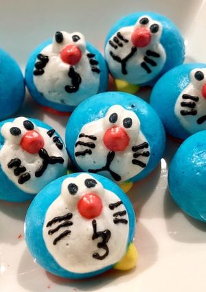 ドラえもんのサクサクメレンゲクッキー-レシピのメイン写真