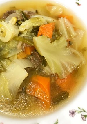 残り野菜の具たくさんスープ-レシピのメイン写真