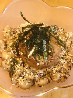 毎日の納豆●しそ&梅の納豆-レシピのメイン写真