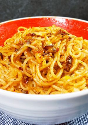 汁なし肉なし坦々素麺-レシピのメイン写真
