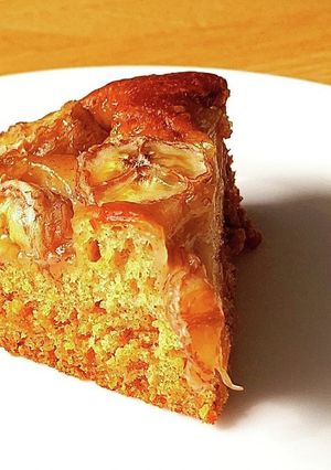 ふんわりバナナいっぱいケーキ-レシピのメイン写真