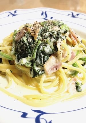 カルボナーラ-レシピのメイン写真