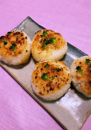 こんがり美味しい味噌焼きおにぎり-レシピのメイン写真