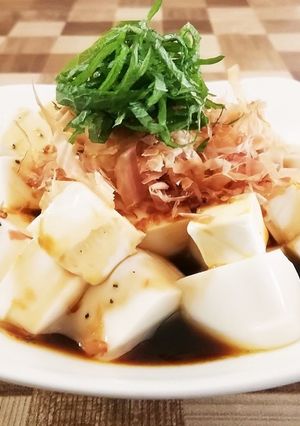 クリームチーズの冷奴風-レシピのメイン写真