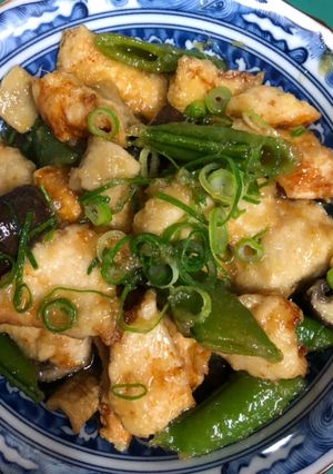 鶏胸肉の揚げ浸し-レシピのメイン写真