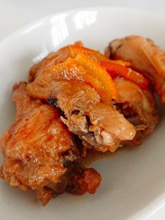鶏手羽元肉のマーマレード煮-レシピのメイン写真