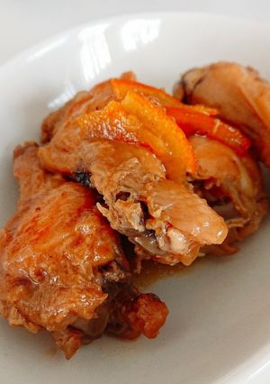 鶏手羽元肉のマーマレード煮-レシピのメイン写真