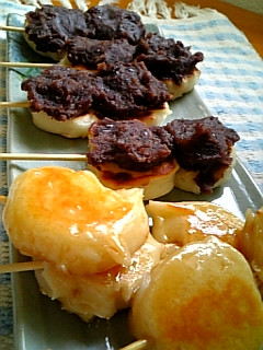 フライパンで☆焼きだんご♪-レシピのメイン写真