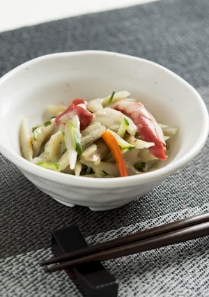 ごぼうサラダ【入院食㉙昼/冷副菜】-レシピのメイン写真