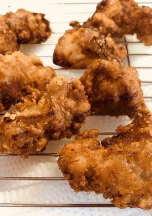 女子力光る☆褒められ♡鶏モモ肉から揚げ-レシピのメイン写真