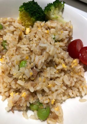 枝豆とツナの簡単チャーハン-レシピのメイン写真