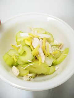 簡単♪セロリとささみのマリネ-レシピのメイン写真
