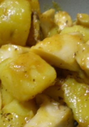 エリンギとじゃがいもカレー炒め-レシピのメイン写真
