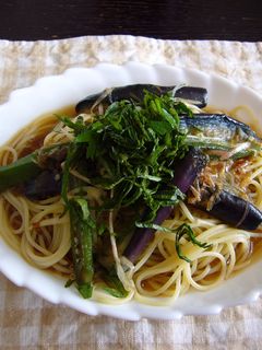 余った揚げびたしの冷たいパスタ-レシピのメイン写真